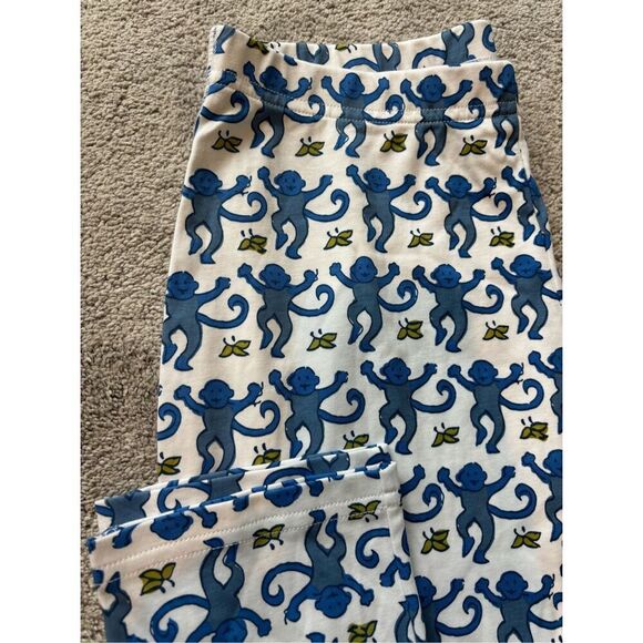 NWOT Roller Rabbit The Original monkey pajama bottoms, XS $78 A39 - Picture 5 of 6